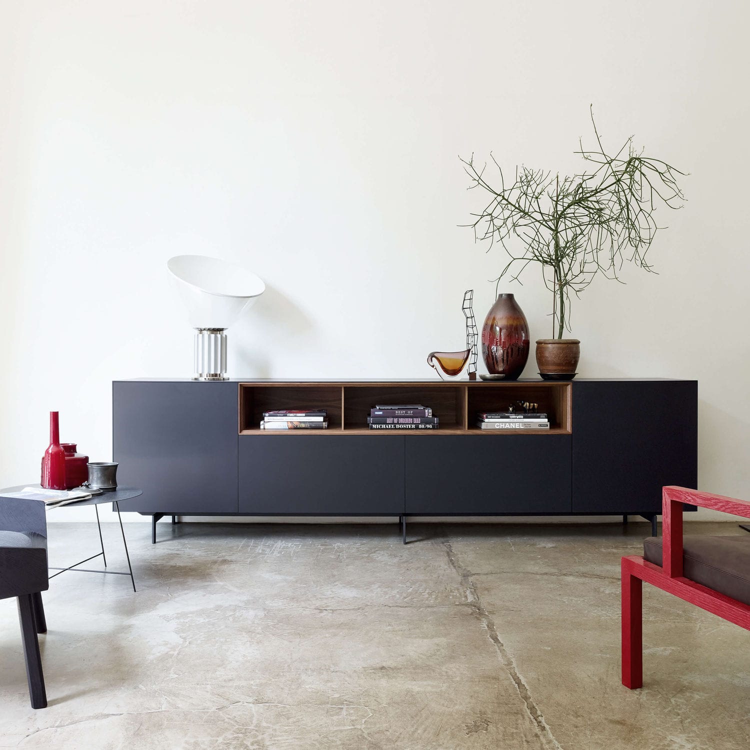 Buffet aparador contemporâneo - NEX - Piure GmbH - em madeira / com ...