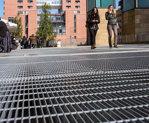 grade de piso em aço galvanizado