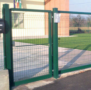 portão de jardim em aço galvanizado 1