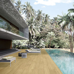 tábua de deck em concreto