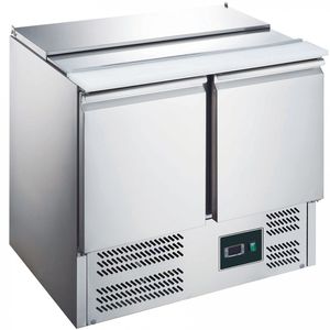 refrigerador para preparo de saladas profissional