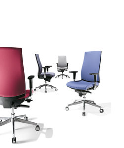 poltronas de escritório contemporânea / em poliuretano / com base em estrela