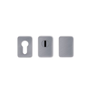 kit para porta em aço inoxidável