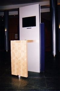 totem interativo para ambiente interno