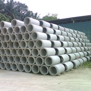 tubo em concreto pré-fabricado