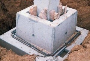 sapata isolada em concreto 1