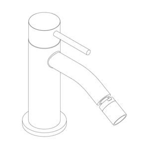 misturador monocomando para bidê