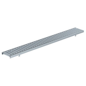 grelha para calha de piso em aço galvanizado 1