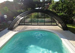 cobertura de piscina baixa