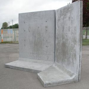 parede em concreto armado