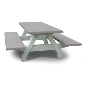 mesa de piquenique contemporânea