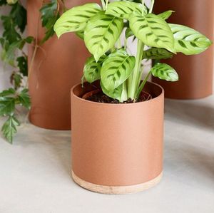 vaso de jardim em alumínio