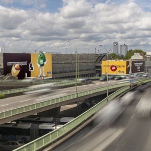 suporte de outdoor para edifícios