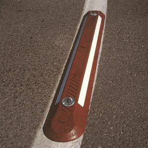 balizador de piso para bicicleta