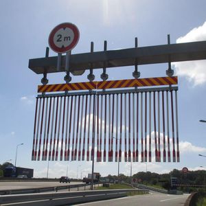 pórtico para limitação de altura fixo 1