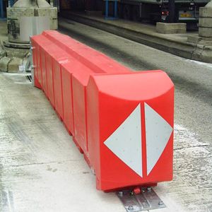 atenuador de impacto para áreas urbanas