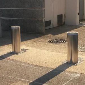 bollard de controle de acesso