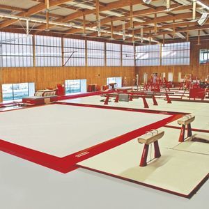 tablado para ginástica