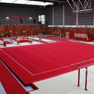 tablado para ginástica