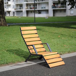 espreguiçadeira contemporânea