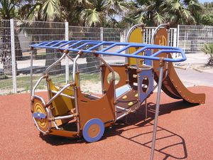 veículo para parque infantil