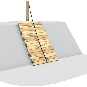 parede de escalada fixa