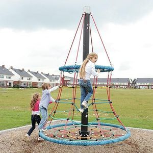 rede de escalada para parque infantil