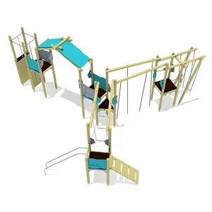 estrutura lúdica para parque infantil