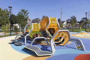 estrutura lúdica para parque infantil