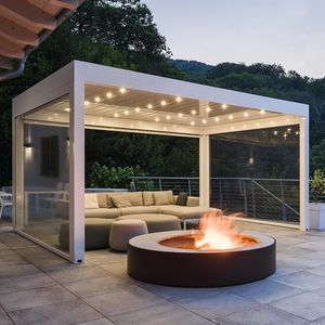 pérgola apoiada em parede 1