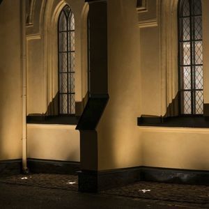 luminária técnica de embutir no piso 1