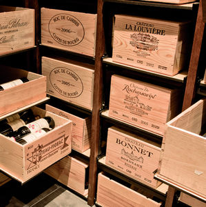 rack para garrafas de instalação livre