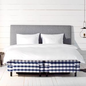 cama de casal / de solteiro / contemporânea / estofada
