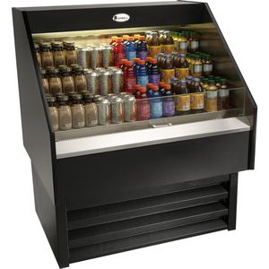 vitrina refrigerada de estante