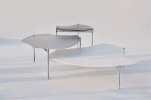 mesa de centro em vidro 1