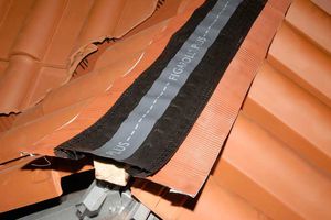 cumeeira com ventilação