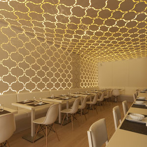 painel decorativo em alumínio
