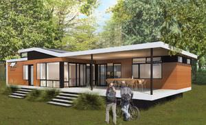 microcasa pré-fabricada