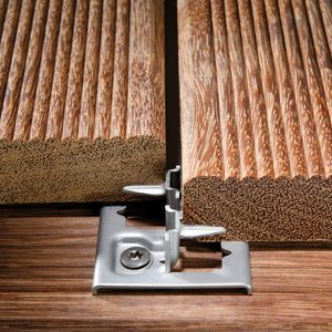 sistema de fixação em aço inoxidável