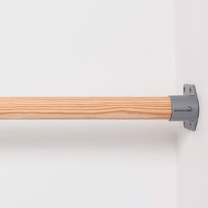 suporte de parede para barra de ballet