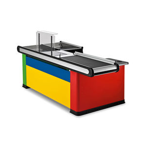 balcão-caixa de check-out para supermercado