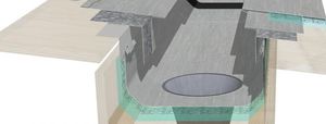 calha pluvial em zinco