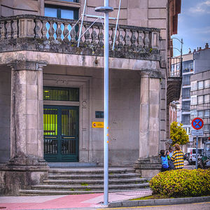poste de iluminação pública