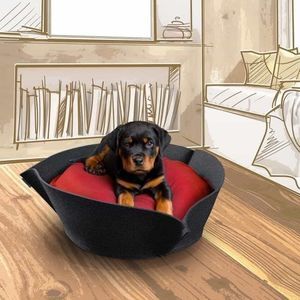cesto para cão em algodão