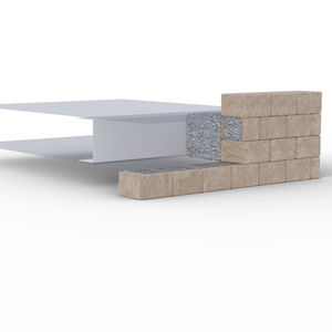bloco de cofragem em concreto