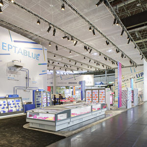 vitrina refrigerada de ilha