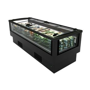 vitrina refrigerada de ilha