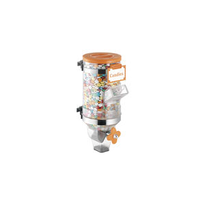 dispenser de alimentos secos de parede