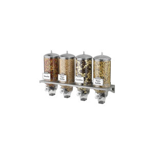 dispenser de alimentos secos de parede