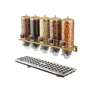 dispenser de alimentos secos de parede